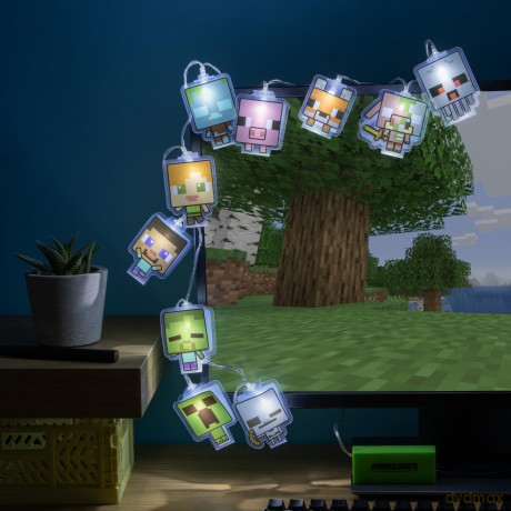 Minecraft lampki dekoracyjne / Minecraft string lights