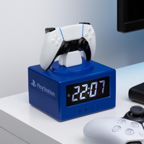 Playstation budzik DualSense (wysokość: 16,3 cm) / Playstation Controller Icon Alarm Clock (high: 16,3 cm)