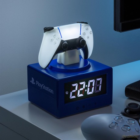 Playstation budzik DualSense (wysokość: 16,3 cm) / Playstation Controller Icon Alarm Clock (high: 16,3 cm)