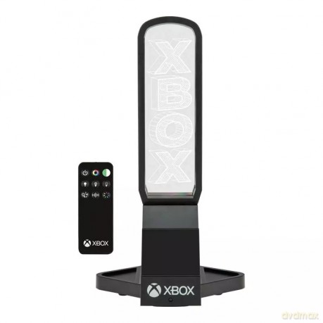 Xbox stojak na słuchawki z podświetleniem RGB plus pilot zdalnego sterowania (wysokość: 30 cm) / XBOX Desk Headphone Stand Light with remote controller (high: 30 cm)