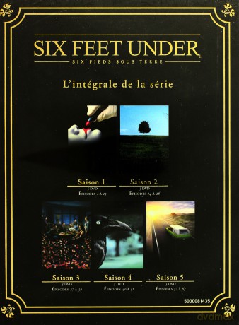 Six feet under series 1-5 (Sześć stóp pod ziemią) (PL:S.2-5) [BOX] [24DVD]