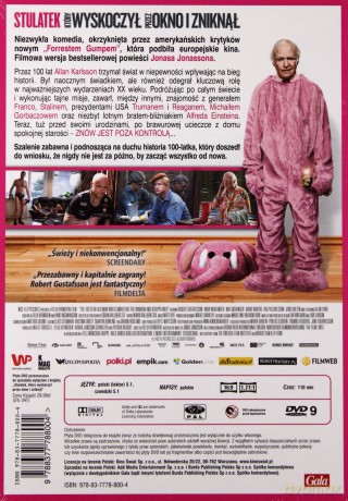 Stulatek, który wyskoczył przez okno i zniknął (booklet) [DVD] 