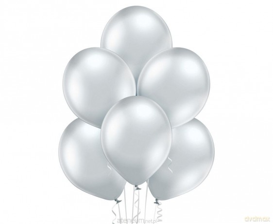Balony B105 Glossy Silver 100szt