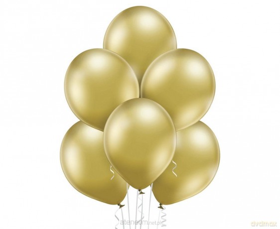 Balony D5 Glossy Gold 100szt