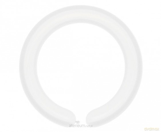 Balony rurki włoskie transparentne 100szt