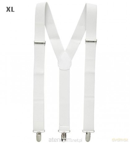 Białe szelki 115-120cm