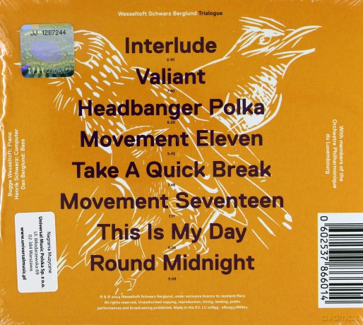 Bugge Wesseltoft: Trialogue [CD]