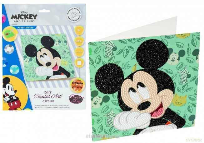 Diamentowa mozaika Mickey 18x18cm
