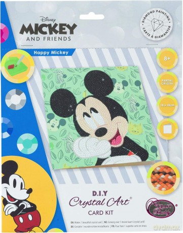 Diamentowa mozaika Mickey 18x18cm
