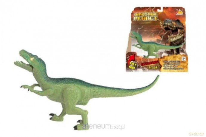 Dinozaur figurka velociraptor światło i ryk [FIGURKA]