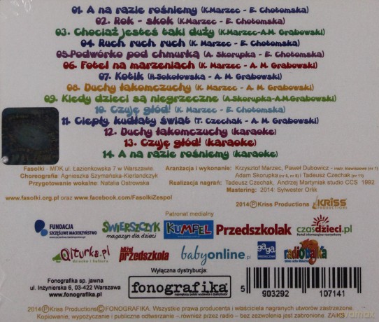 Fasolki i Pan TIK TAK: Pan TIK TAK naprawdę i na niby [CD] 