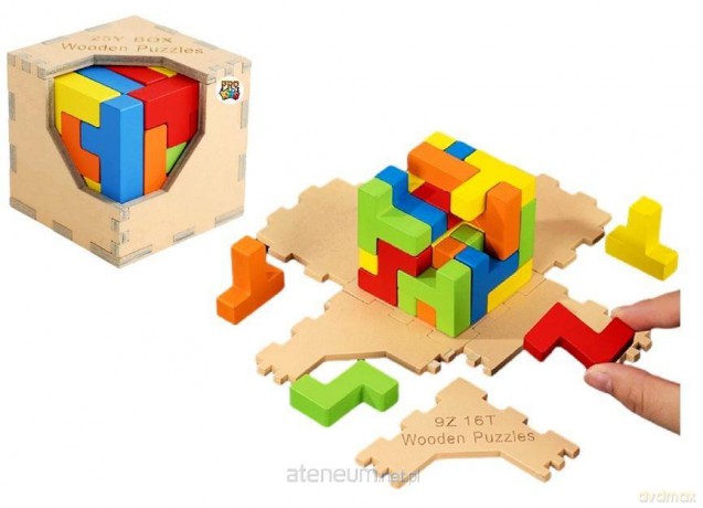 Drewniana kostka magiczna