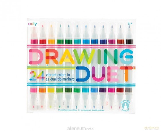 Flamastry dwustronne Drawing Duet