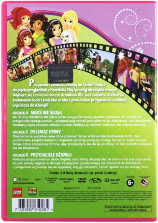 LEGO Friends część 2 (odcinki 4-6) [DVD]