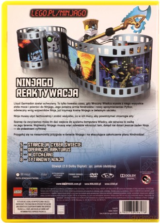 LEGO Ninjago Reaktywacja część 2 (odcinki 5-8) [DVD]