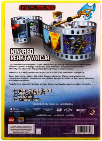 LEGO Ninjago Reaktywacja część 2 (odcinki 5-8) [DVD]