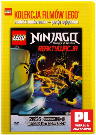 LEGO Ninjago Reaktywacja część 2 (odcinki 5-8) [DVD]