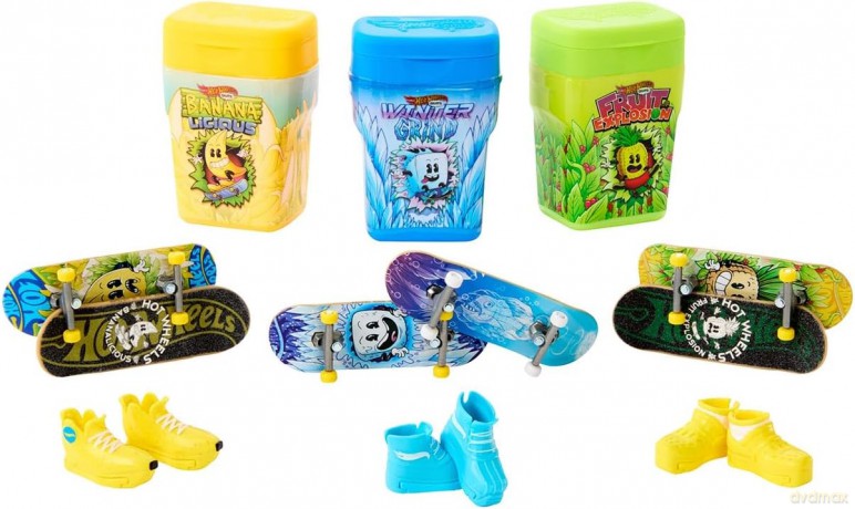 Hot Wheels Skate Skatebox z deskorolkami 2-pak