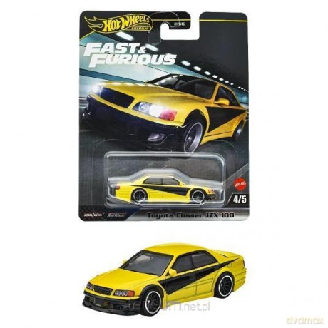 Hot Wheels Szybcy i wściekli Samochodzik Premium