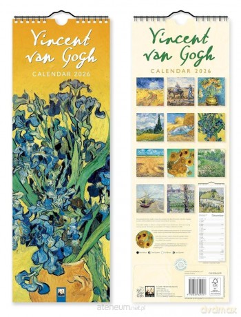 Kalendarz 2026 paskowy Vincent van Gogh [KALENDARZ]