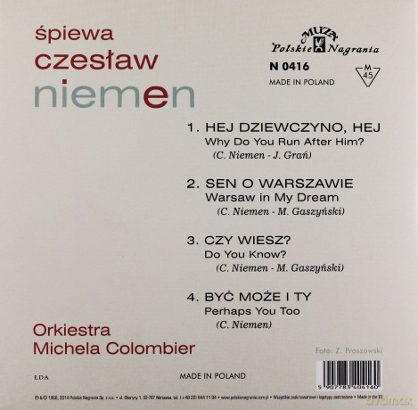 Czesław Niemen: Niemen (EP) [Winyl]