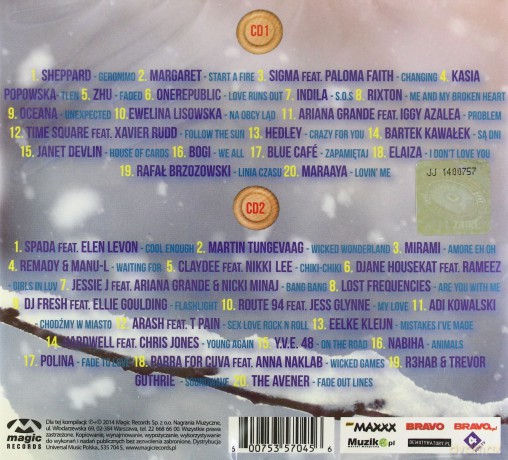 Bravo Hits Zima 2015 [2CD]
