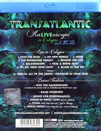 Transatlantic: Kaliveoscope [Blu-Ray]