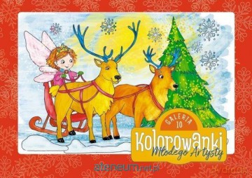 Kolorowanki młodego Artysty. Galeria 10 [KSIĄŻKA]