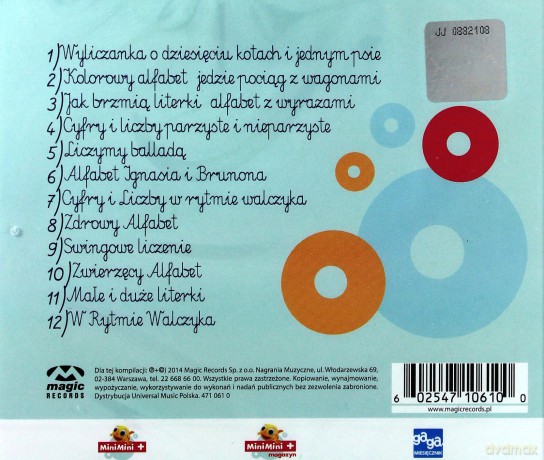 Literki I Cyferki Z Rybką Mini Mini [CD]