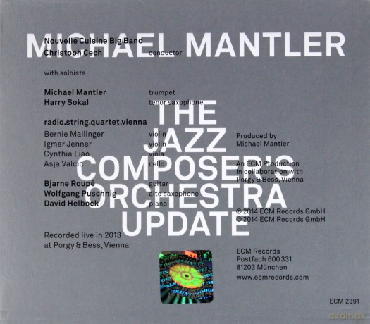 Michael Mantler: The Jazz Composer's Orchestra Update [CD]