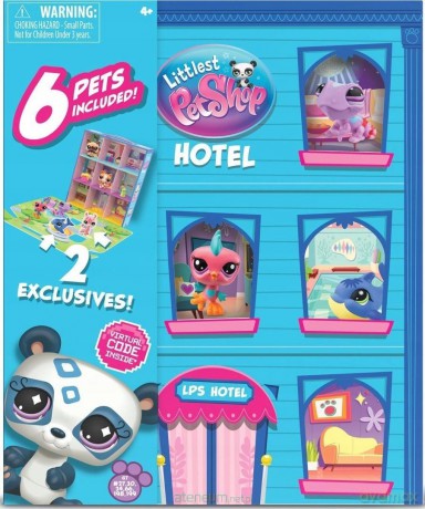 Littlest Pet Shop Walizaka hotel zabaw [FIGURKA]