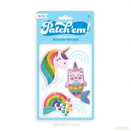 Naprasowanki Patch Em - Jednorożce
