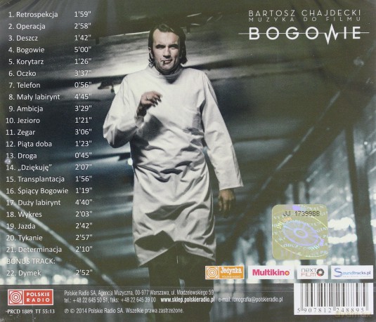 Bogowie Soundtrack (Bartosz Chajdecki) [CD]