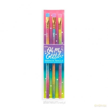 Ołówki Błyszczące Oh My Glitter! 3szt