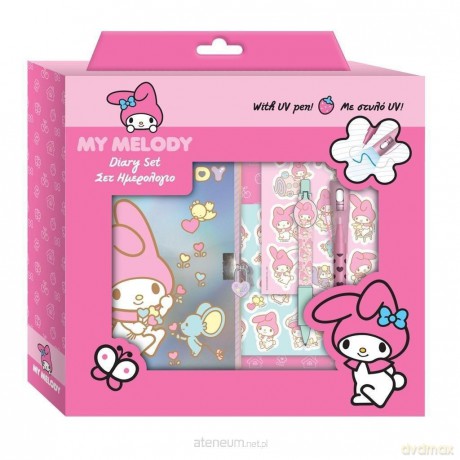 Pamiętnik z długopisem uv my melody