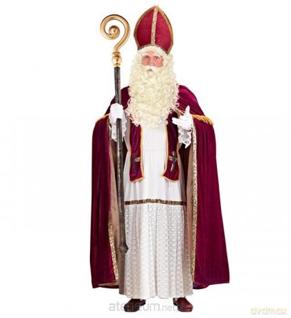 Strój Świętego Mikołaja biskupi L/XL