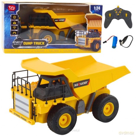 Wywrotka budowlana R/C LED 1:24