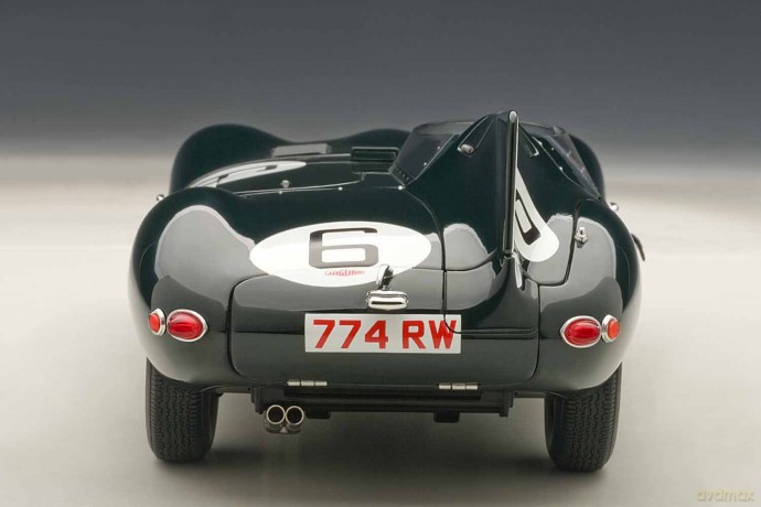 AUTOART Jaguar DType #6 J.M. Hawthorn [ZABAWKA]