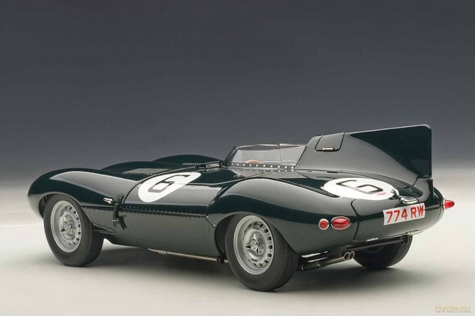 AUTOART Jaguar DType #6 J.M. Hawthorn [ZABAWKA]