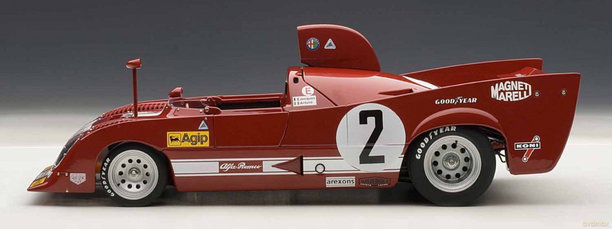 AUTOART Alfa Romeo 33 TT 12 #2 Merzario [ZABAWKA]