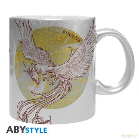 HARRY POTTER - Kubek - 320 ml - Phoenix silver