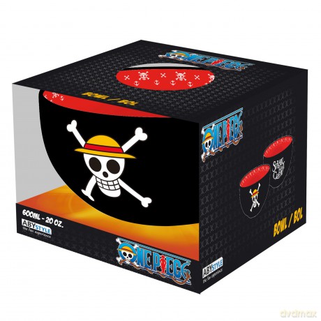 ONE PIECE - Miska - 600ml - Skulls cardboard box