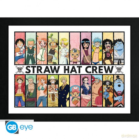 ONE PIECE - Plakat w ramie Past & Present (30x40)