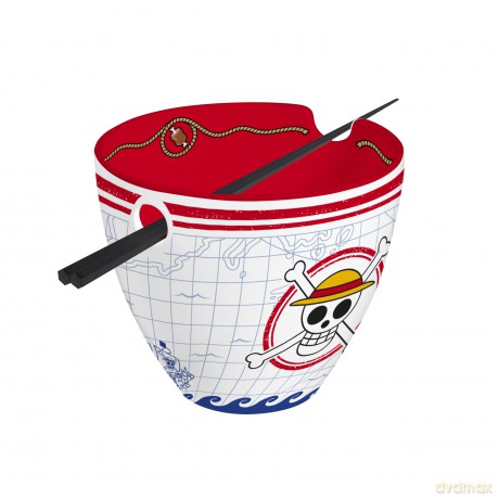 ONE PIECE - Miska do ramen z pałeczkami - Monkey D. Luffy