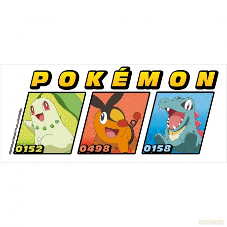 POKEMON - Kubek - 320 ml - Starters Legends ZA