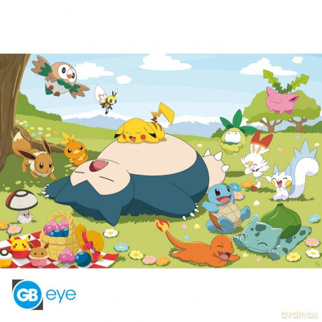 POKEMON - Plakat / Poster Maxi 91.5x61 - Picnic Day