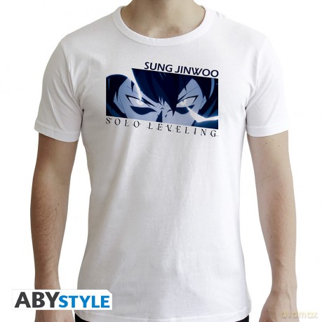 SOLO LEVELING - Tshirt Sung Jinwoo man SS white - New Fit