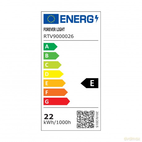 Forever Light Żarówka LED E14 C37 2.2W 260lm 4000K klasa E