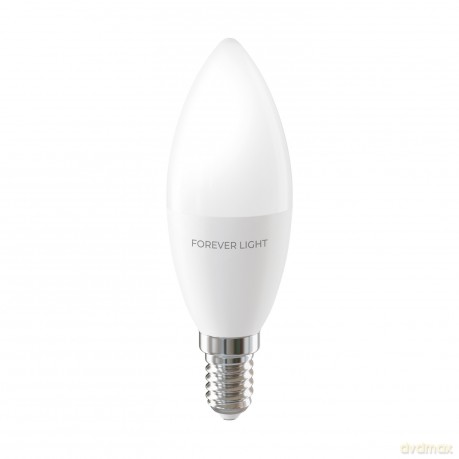 Forever Light Żarówka LED E14 C37 8.5W 1000lm 6000K klasa E