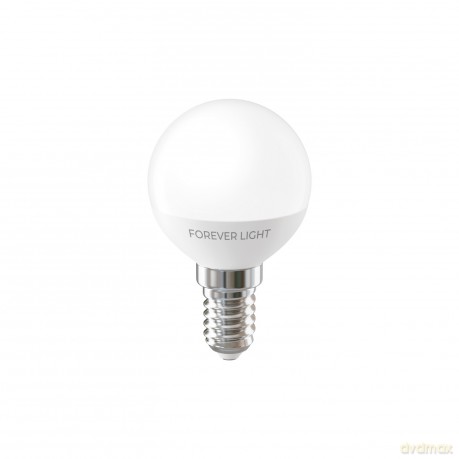 Forever Light Żarówka LED E14 G45 4.8W 630lm 4000K klasa E